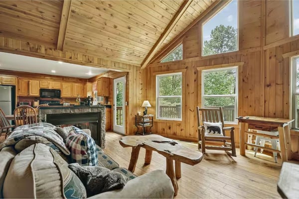 Private mountain cabins